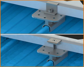 Stand Seam Tin Roof Mounting System